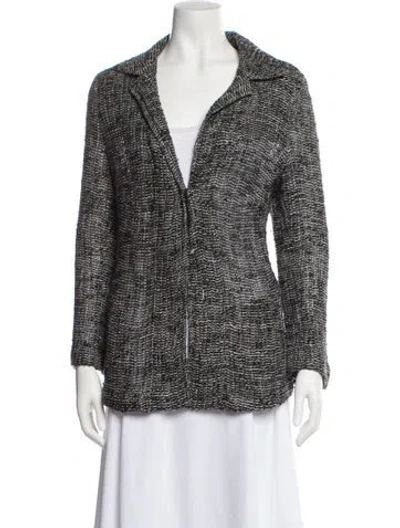 Pre-owned Akris Printed Blazer In Multi