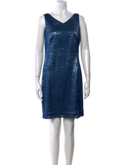 Pre-owned Akris Printed Mini Dress
