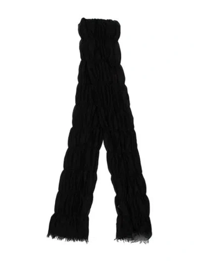 Pre-owned Akris Printed Scarf In Black