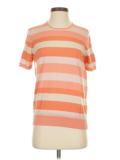 Pre-owned Akris Pullover Sweater In Orange