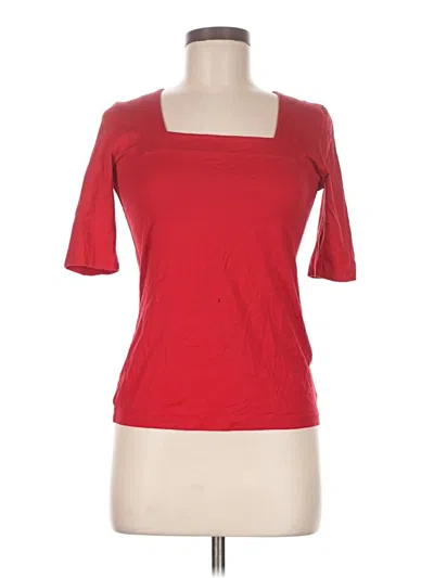 Pre-owned Akris Punto 3/4 Sleeve T-shirt In Red
