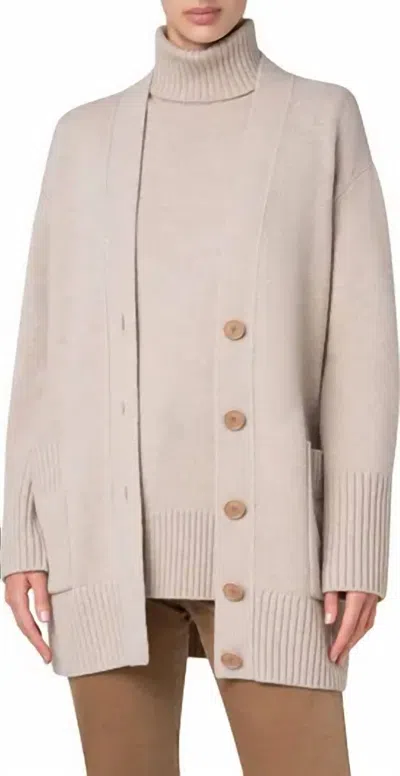 Akris Punto Beige Sweater In Beige-caramel