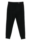 Akris Punto Belt-loop Trousers In Black