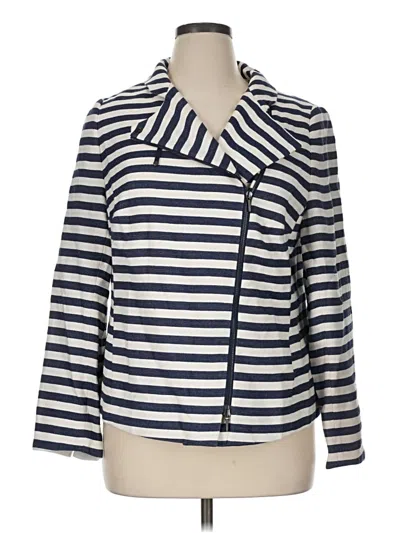 Pre-owned Akris Punto Blazer Jacket In Blue