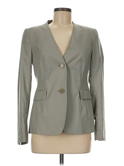 Pre-owned Akris Punto Blazer Jacket In Gray