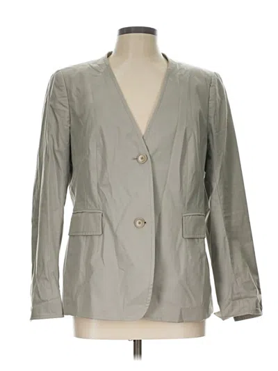 Pre-owned Akris Punto Blazer Jacket In Gray