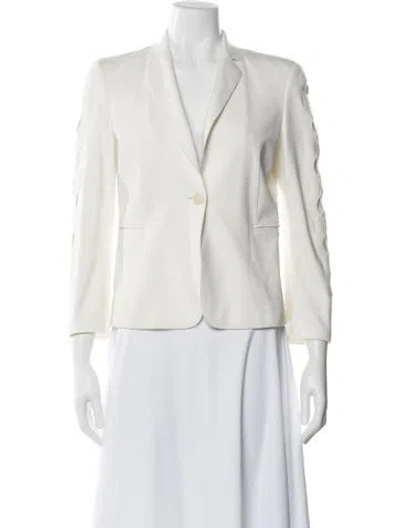 Pre-owned Akris Punto Blazer In Neutral