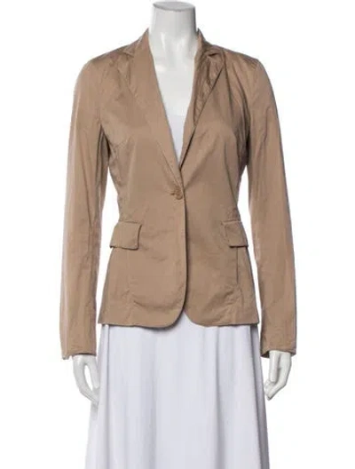 Pre-owned Akris Punto Blazer In Neutral