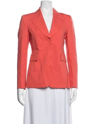 Pre-owned Akris Punto Blazer In Orange