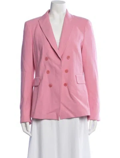 Pre-owned Akris Punto Blazer In Pink