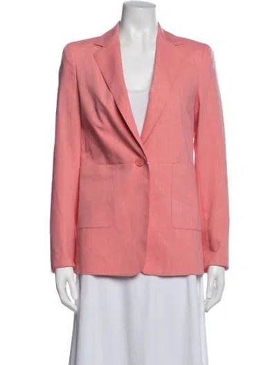 Pre-owned Akris Punto Blazer W/ Tags In Pink