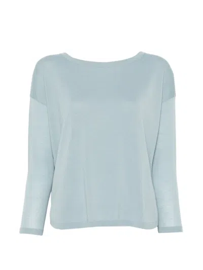 Akris Punto Boat-neck Sweater In Multi