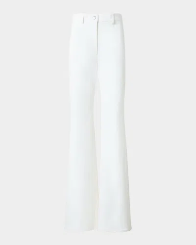 AKRIS PUNTO BOOTCUT COTTON STRETCH DENIM PANTS