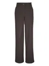 Akris Punto Button Trousers In Brown