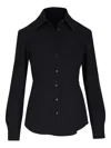 Akris Punto Buttoned Collared Shirt In Black