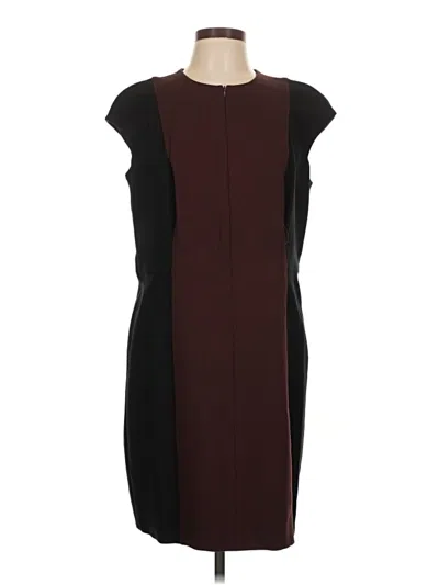 Pre-owned Akris Punto Casual Dress In Burgundy
