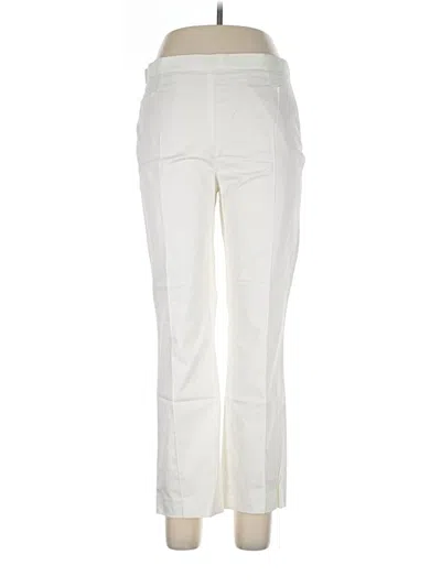 Pre-owned Akris Punto Casual Pants In Ivory