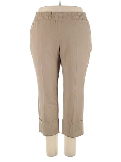 Pre-owned Akris Punto Casual Pants In Tan