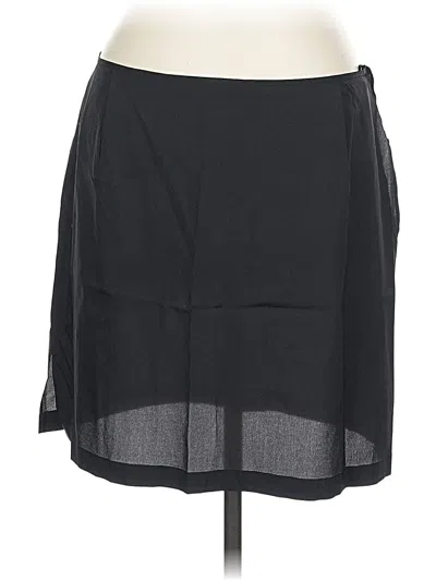 Pre-owned Akris Punto Casual Skirt In Black