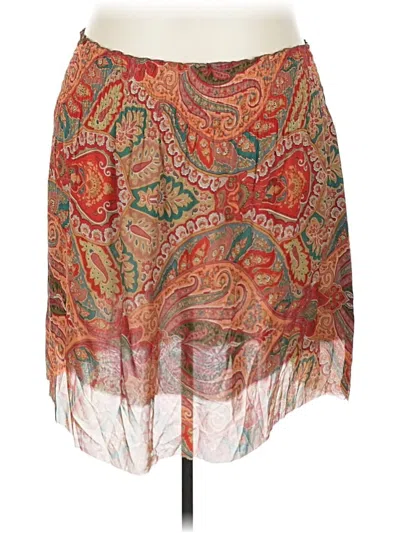 Pre-owned Akris Punto Casual Skirt In Red