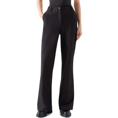 Akris Punto Celia Bootcut Jeans In Black