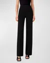 Akris Punto Chiaro Signature Jersey Pants In Black