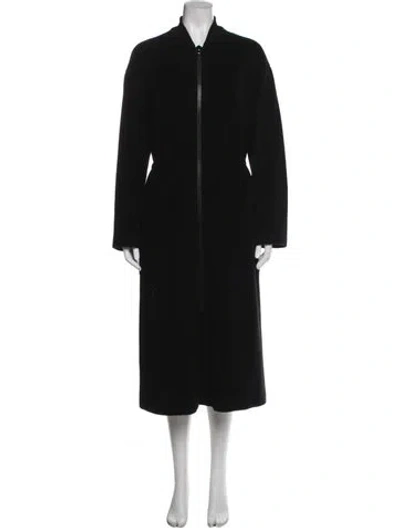 Pre-owned Akris Punto Coat In Black