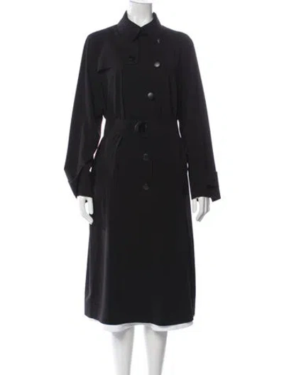 Pre-owned Akris Punto Coat In Black