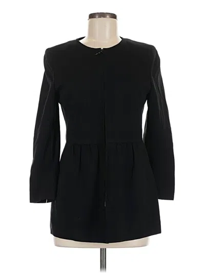 Pre-owned Akris Punto Coat In Black