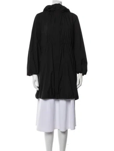 Pre-owned Akris Punto Coat In Black