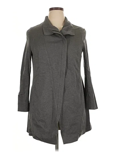 Pre-owned Akris Punto Coat In Gray