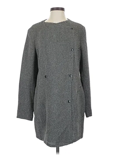 Pre-owned Akris Punto Coat In Gray