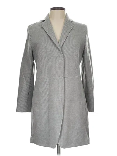 Pre-owned Akris Punto Coat In Gray