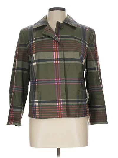 Pre-owned Akris Punto Coat In Green