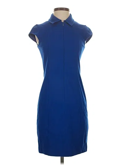 Pre-owned Akris Punto Cocktail Dress In Blue