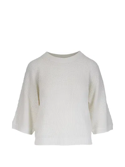 Akris Punto Collection Knitted Sweater In Neutral