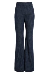 Akris Punto Courtney Bootcut Jeans In Navy Denim