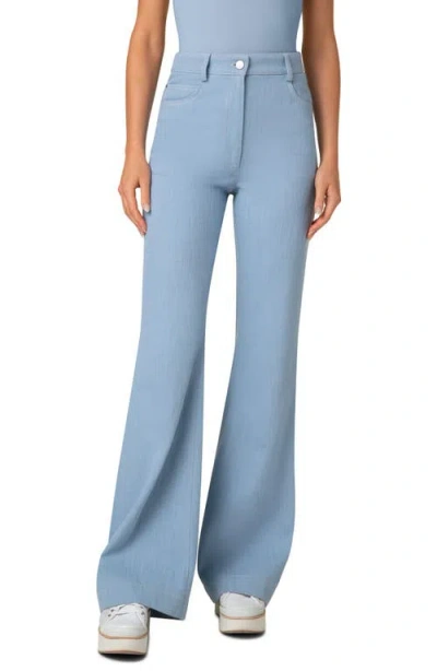 Akris Punto Courtney Tailored Bootcut Jeans In Sky