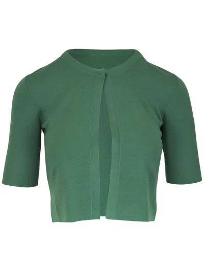 AKRIS PUNTO CROPPED CARDIGAN