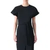 Akris Punto Dot Cutout Back Dolman Sleeve Top