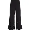 Akris Punto Dot Cutout Pants In Black
