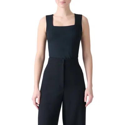 Akris Punto Dot Detail Stretch Modal Tank