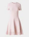 Akris Punto Dot Lace Knit A-line Dress