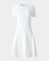 Akris Punto Dot Lace Knit A-line Dress