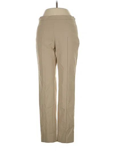 Pre-owned Akris Punto Dress Pants In Tan