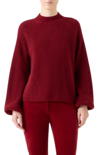 AKRIS PUNTO AKRIS PUNTO DROP SHOULDER ALPACA BLEND SWEATER