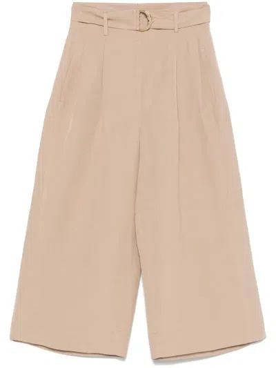 Akris Punto Fiorella Trousers In Brown