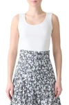 Akris Punto Fitted Sweater Tank In White