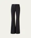 Akris Punto Courtney Winter Denim Flare Jeans