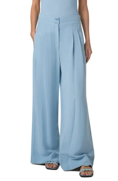AKRIS PUNTO AKRIS PUNTO FLORENCE HIGH WAIST WIDE LEG PANTS